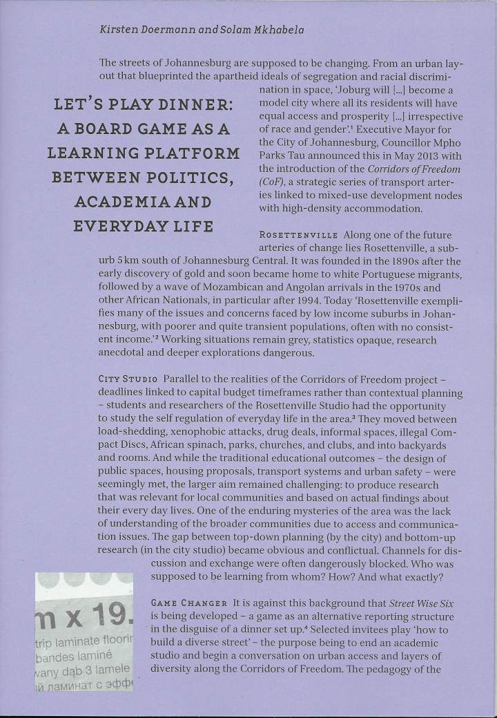 Global Education for Urban Futures — page. 21