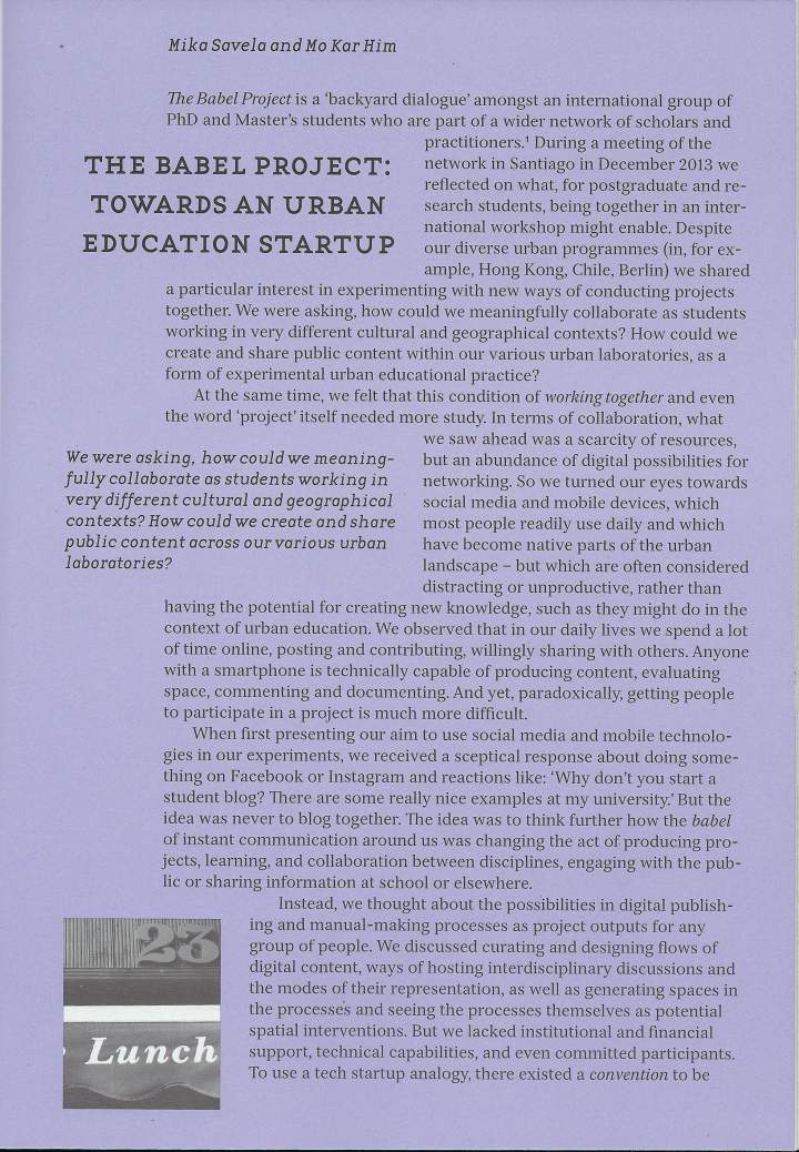 Global Education for Urban Futures — page. 25