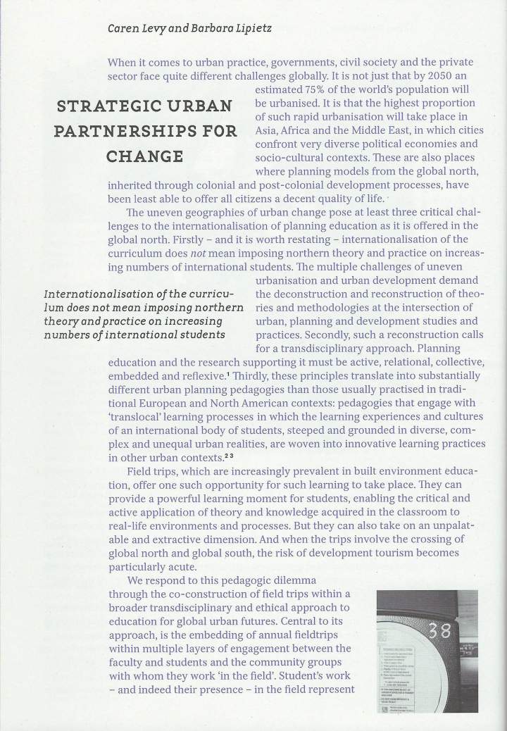 Global Education for Urban Futures — page. 40