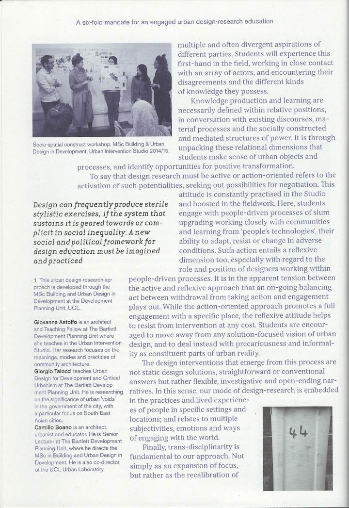 Global Education for Urban Futures — page. 46