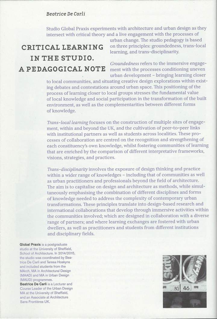 Global Education for Urban Futures — page. 48