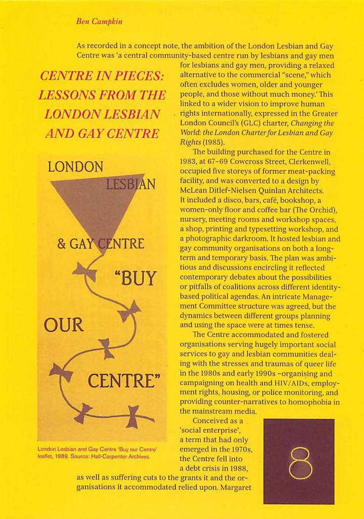 LGBTQ+ Night-time Spaces: Past, Present & Future — page. 10