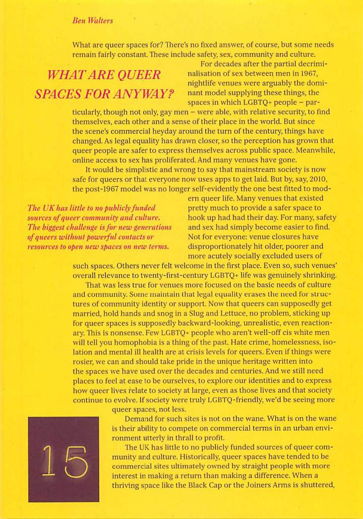 LGBTQ+ Night-time Spaces: Past, Present & Future — page. 17