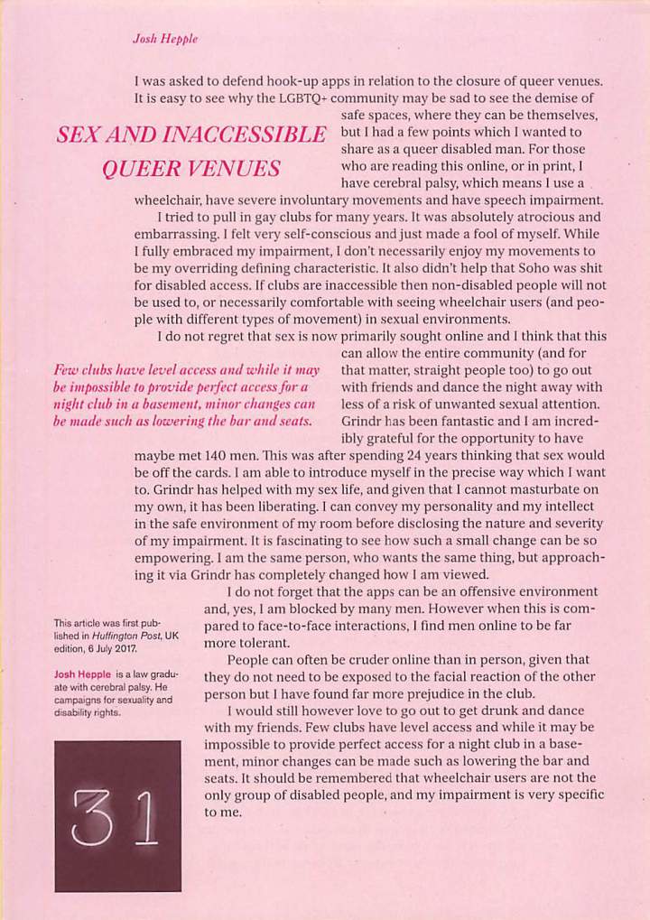 LGBTQ+ Night-time Spaces: Past, Present & Future — page. 33