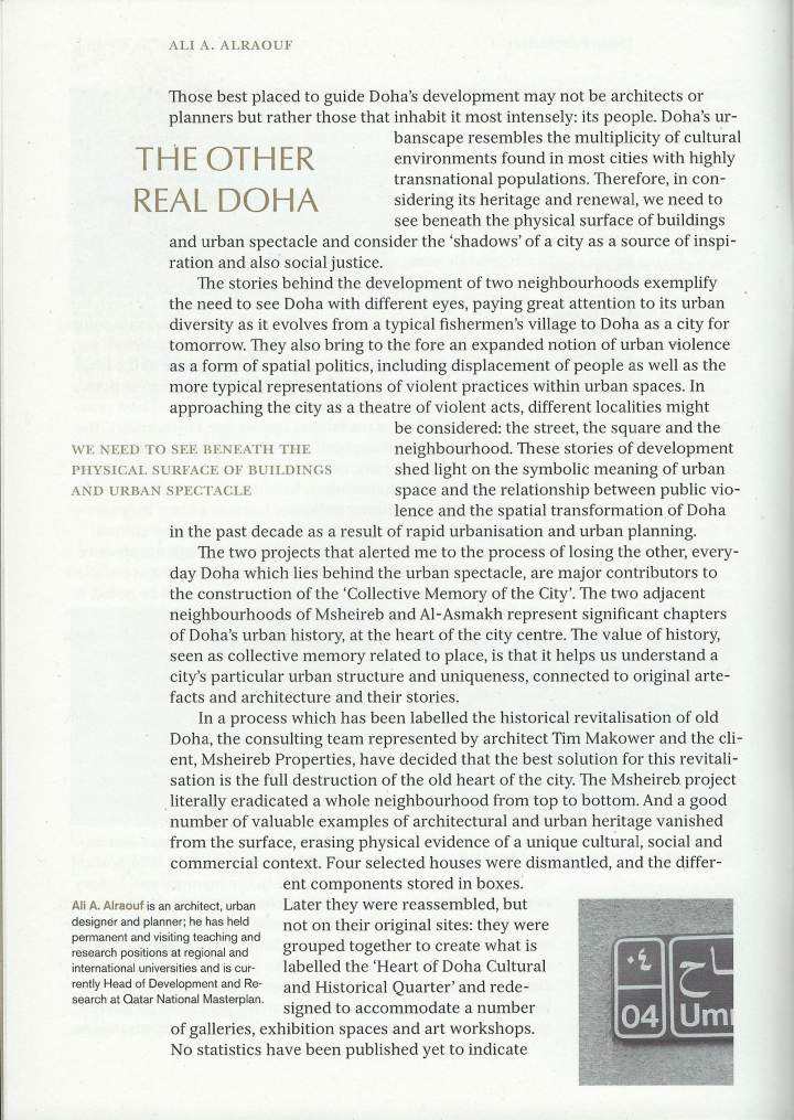 Heritage & Renewal in Doha — page. 6