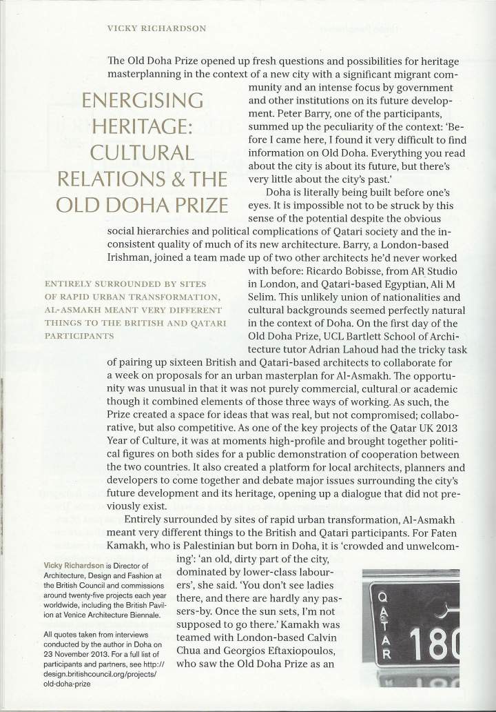 Heritage & Renewal in Doha — page. 20