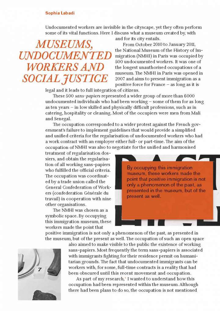 Museums, Cities and Cultural Power — page. 9