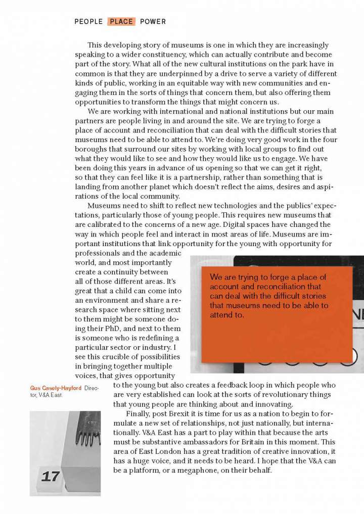 Museums, Cities and Cultural Power — page. 19